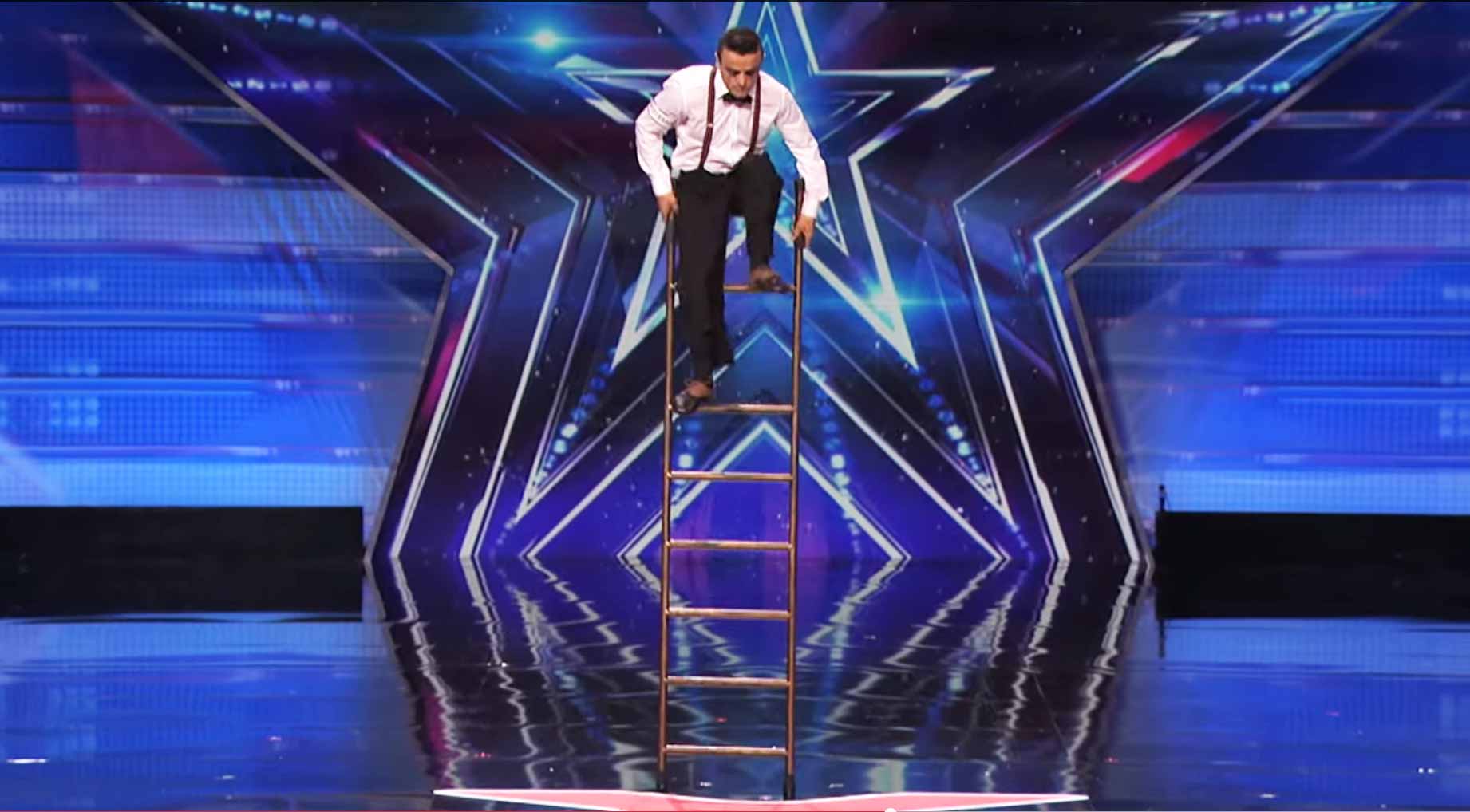 america s got talent act amazing ladder act by uzeyer novruzov america s got talent america s got talent act amazing ladder act by uzeyer novruzov america s got talent