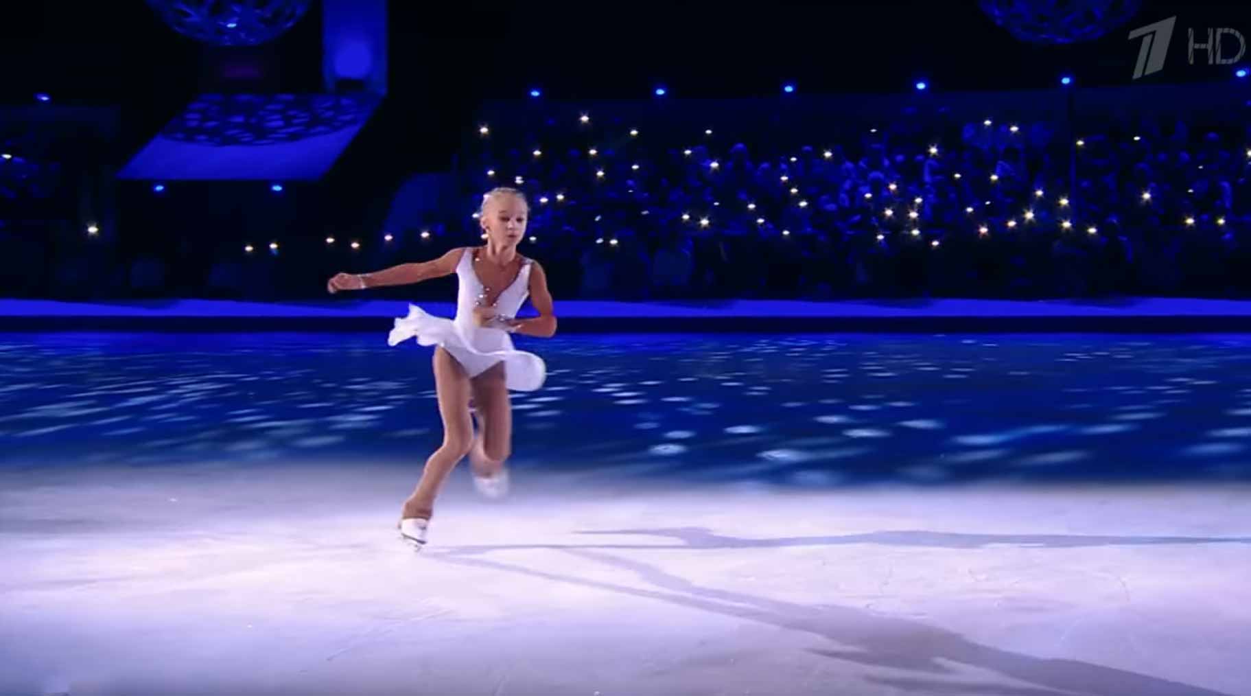 10-year-old Ice Skater Veronika Zilina - 'Hallelujah'