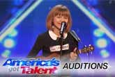 12-Year-Old Girl With A Ukulele And A Great Voice - America's Got Talent