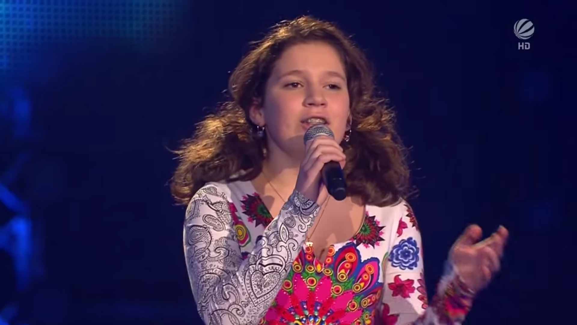 13yearold Solomia 'Time To Say Goodbye'