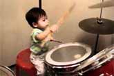 2-Year-Old Drummer