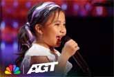 6-Year-Old Zoe Erianna Shines with 'Born This Way' | AGT 2023