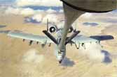 A-10 Thunderbolt IIs Refueling from Boeing KC-135 Stratotanker