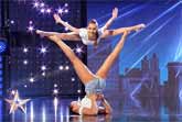 Acro Duo Wiktoria and Celina - Romania's Got Talent