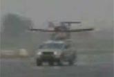 Airplane Takes Off From Car