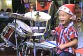 Amazing 3 yo Drummer