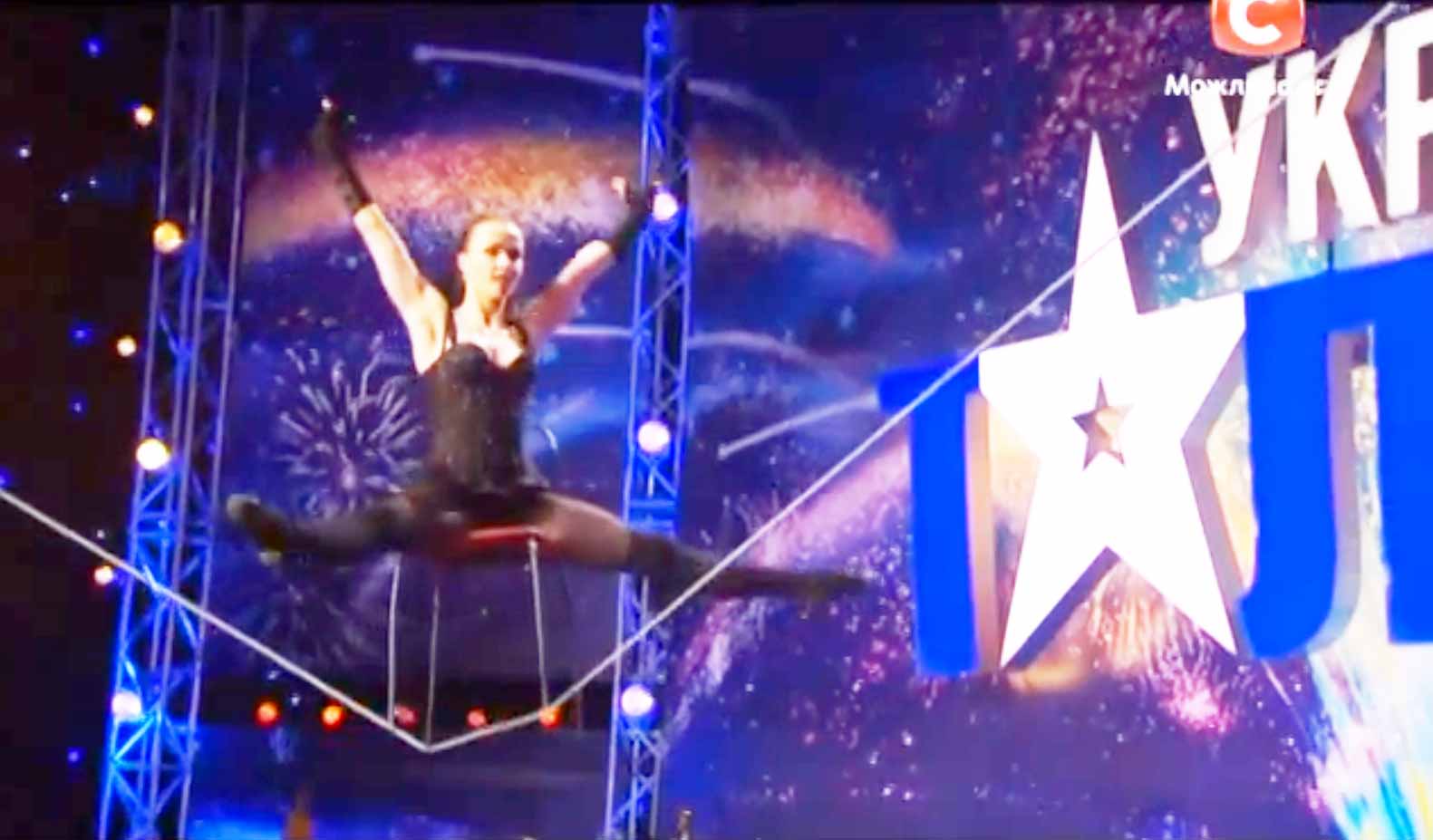 Astounding Wire Balancing Act Tatiana Kundyk Ukraine Got Talent