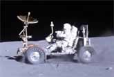 Awesome Video Footage Of The Lunar Roving Vehicle Driving On The Moon