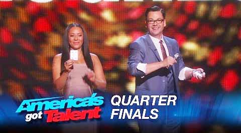 Best Card Magician - Derek Hughes - America's Got Talent 2015 Quarter Final