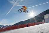 Biking on the Edge: Fabio Wibmer Conquers The Streif Ski Slope