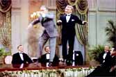 Bob Hope and James Cagney Tabletop Dance