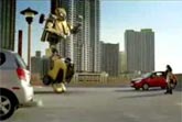 Chevrolet Aveo & Dancing Robot