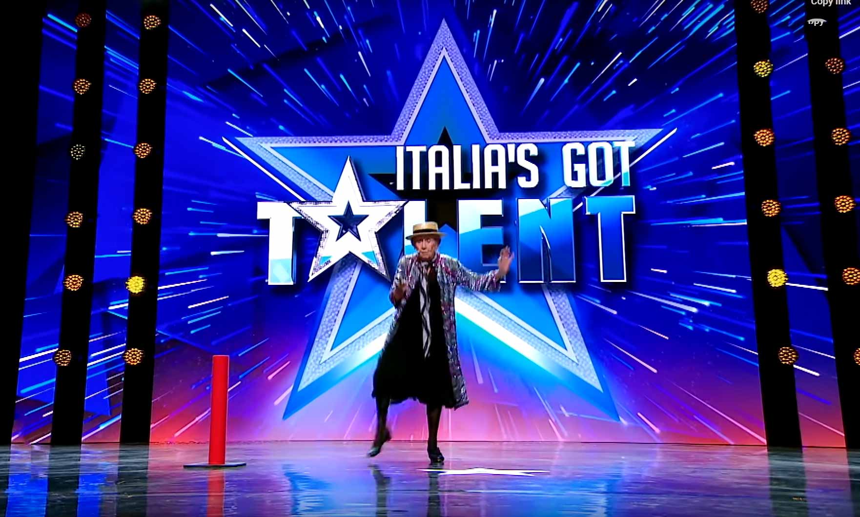 Claudia gets Golden Buzzer at 94 Italy's Got Talent