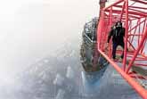 Climbing Shanghai Tower - World's Second Tallest Building (650 m - 2133 ft.)