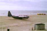 Danish C-130 Hercules Lands and Takes Off on a Beach