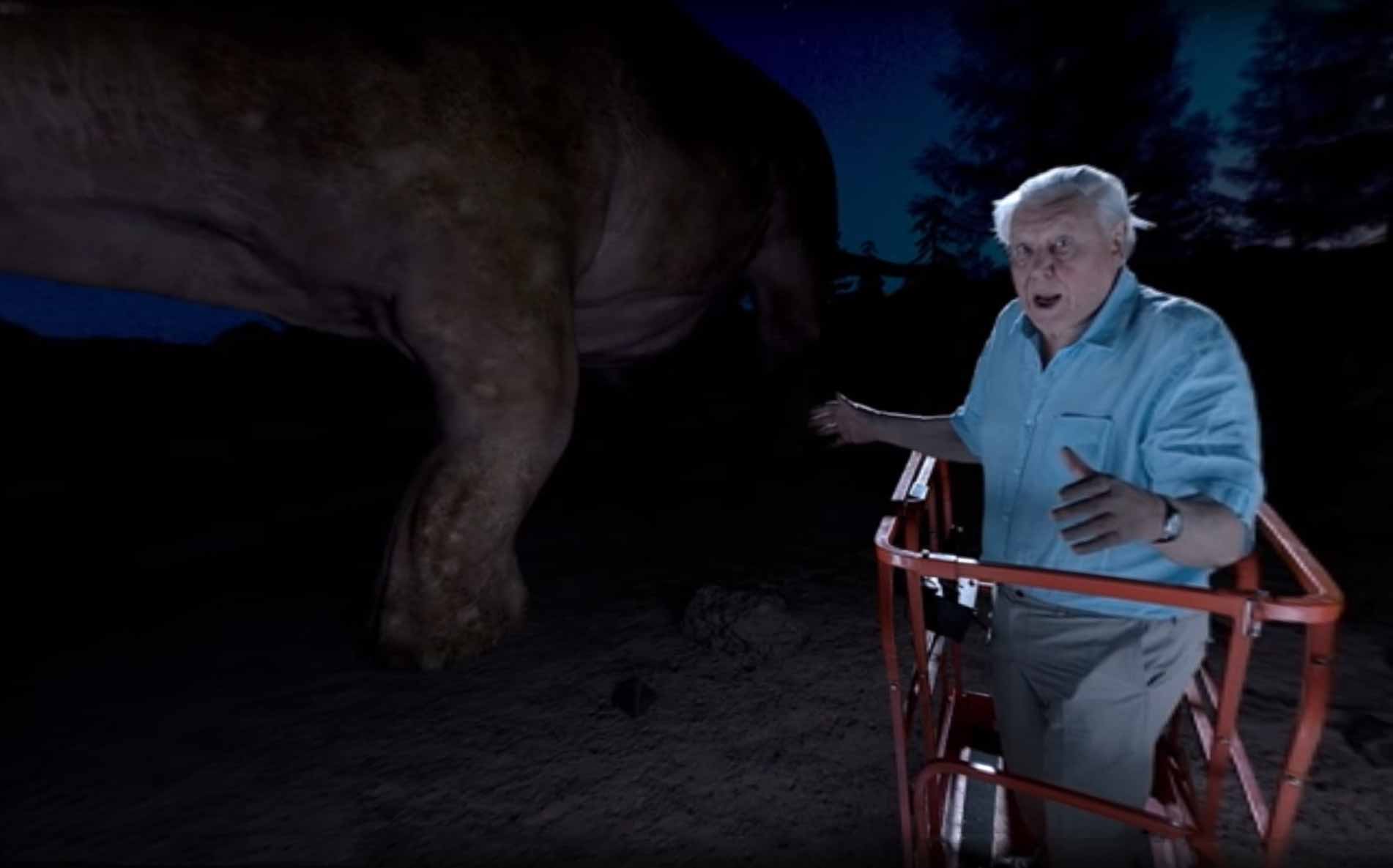 David Attenborough Meets The Biggest Animal Ever To Walk On Earth