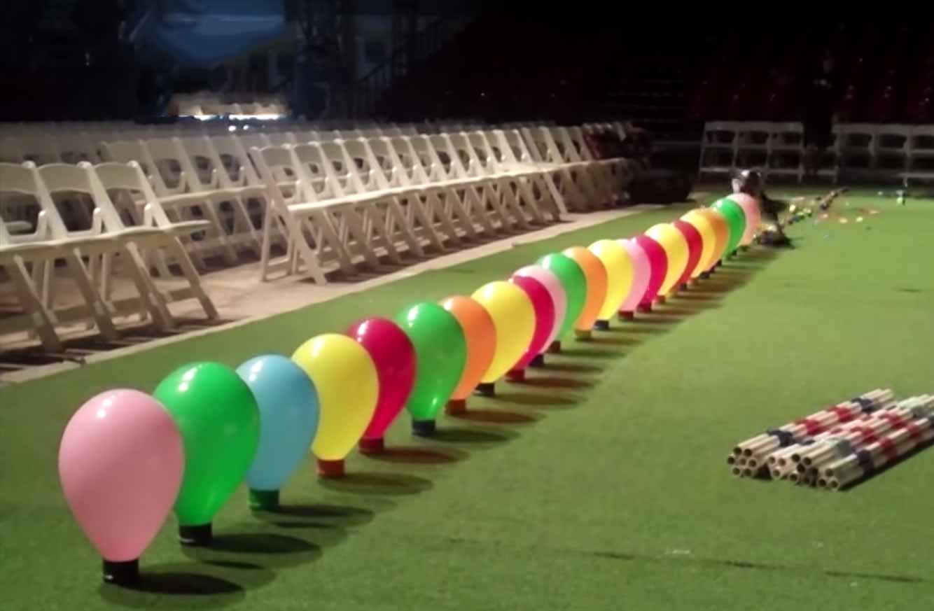 Dog Pops 54 Balloons In 3.3 Seconds