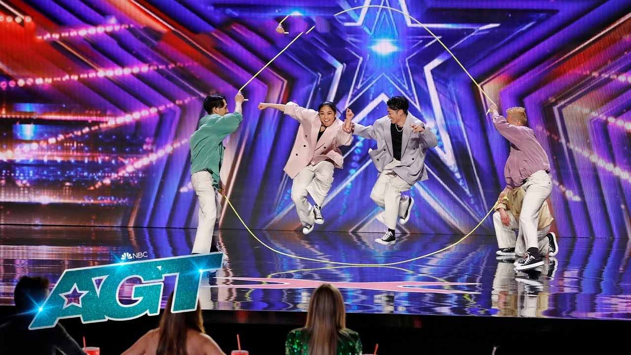 Double dutch jump rope america s got talent 2022