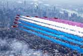 Fly With The Red Arrows Over New York City