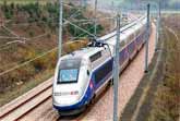 French High Speed Train Keeps Pace With A Fighter Jet
