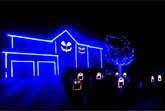Halloween Light Show 2013 - What Does the Fox Say?