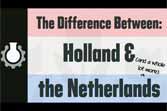 Holland vs the Netherlands