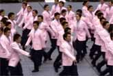 Japanese Synchronized Walking