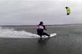 Kite Surfer Takes On Hurricane Sandy