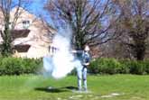 Liquid Nitrogen Bottle Rockets