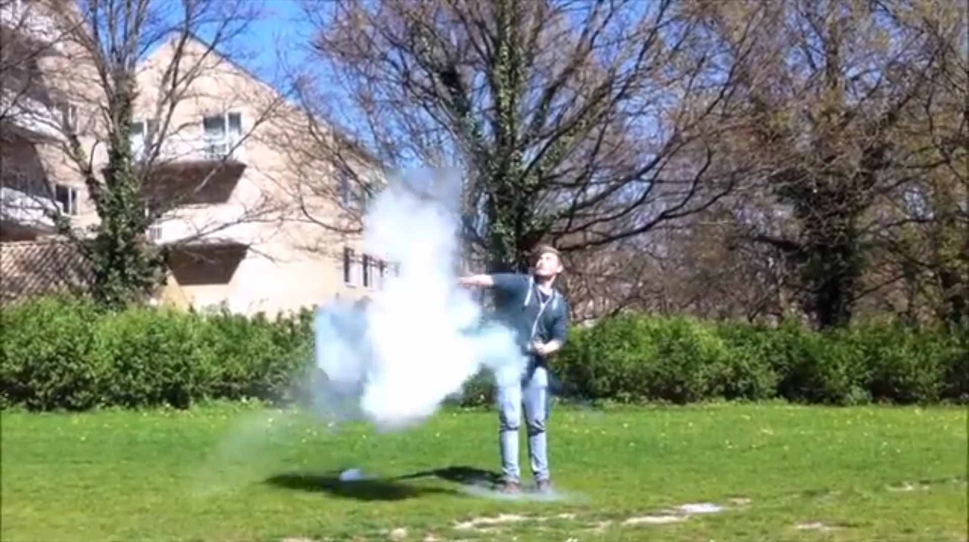 Liquid Nitrogen Bottle Rockets