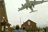 Low Aircraft Over House