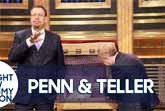 Magicians Penn And Teller Give a Lesson in Misdirection
