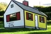 Modern Art - House I by Roy Lichtenstein