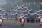 Motorcycle Display At India Republic Day Parade 2017