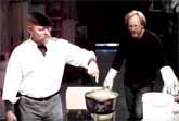 Mythbusters Dip Hand In Molten Lead Without Being Burned
