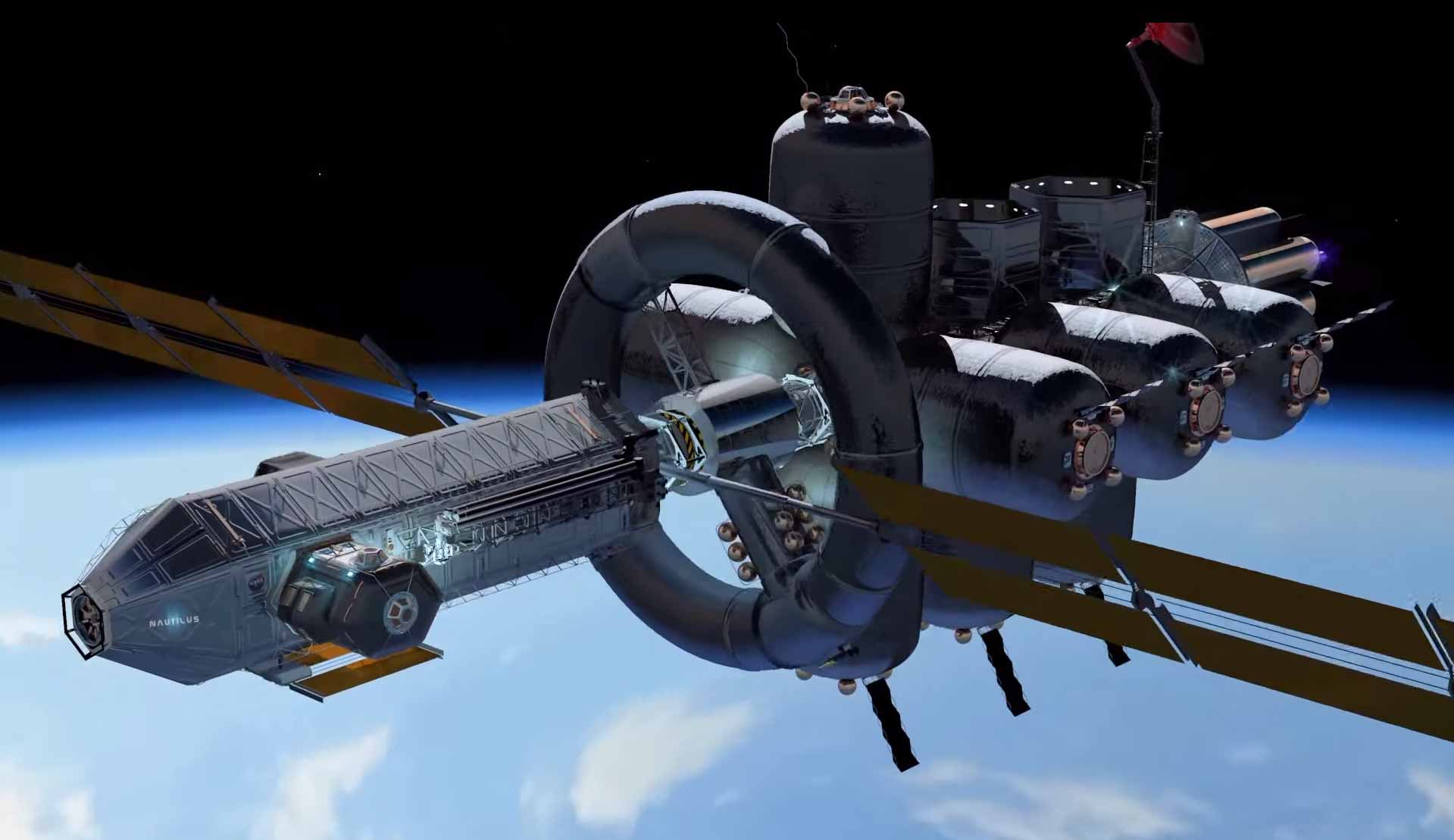 Корабли с ии. Космический корабль Наутилус. Космический корабль Наутилус x. Проект космического корабля Nautilus-x. Межпланетный корабль ТМК-1.