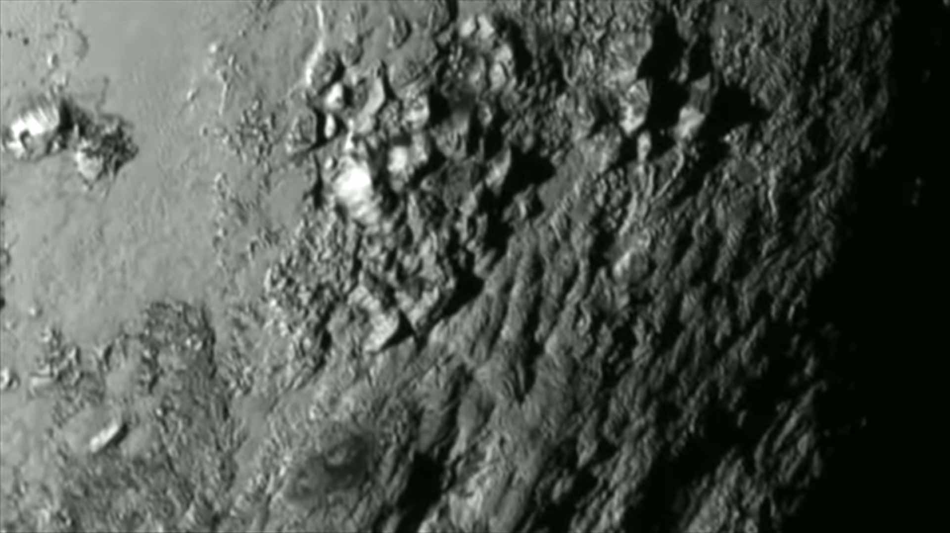 New Horizons Images Reveal Ice Mountains On Pluto