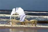 New Wind-Powered Strandbeest by Theo Jansen - UMINAMI 2018