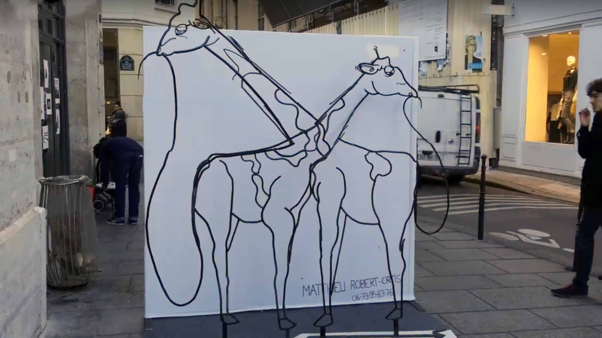 Optical Illusion Sculpture