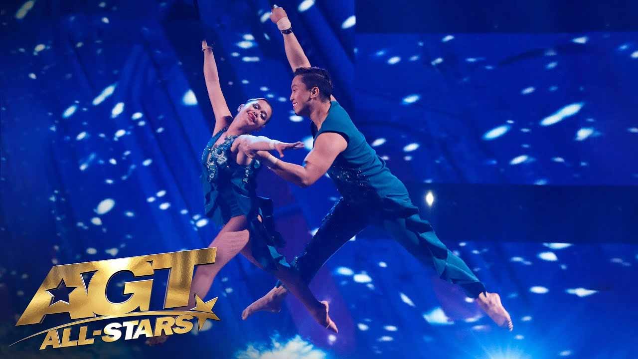 Power Duo Breathtaking Acrobatic Dance AGT 2023