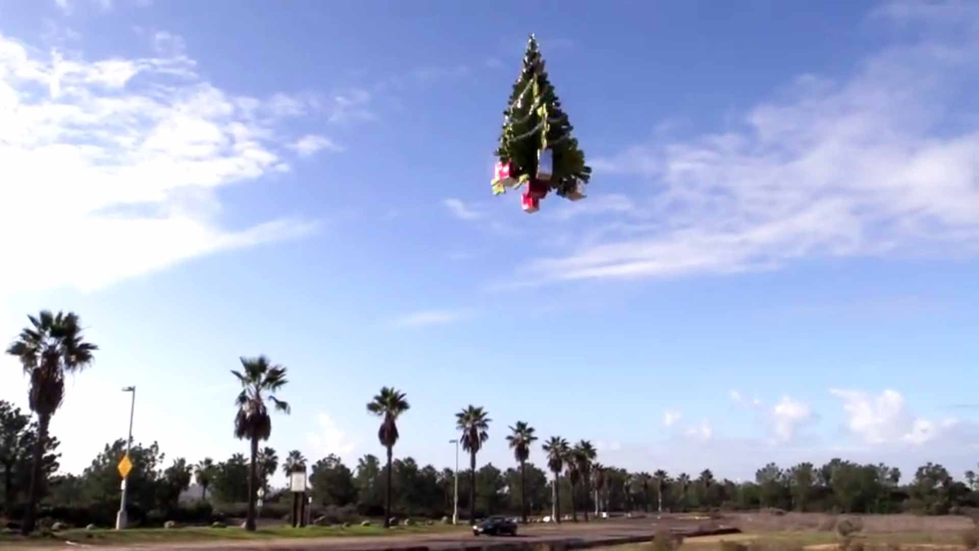 RadioControlled Flying Christmas Tree
