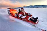 Santa Claus And His Rocket Sleigh