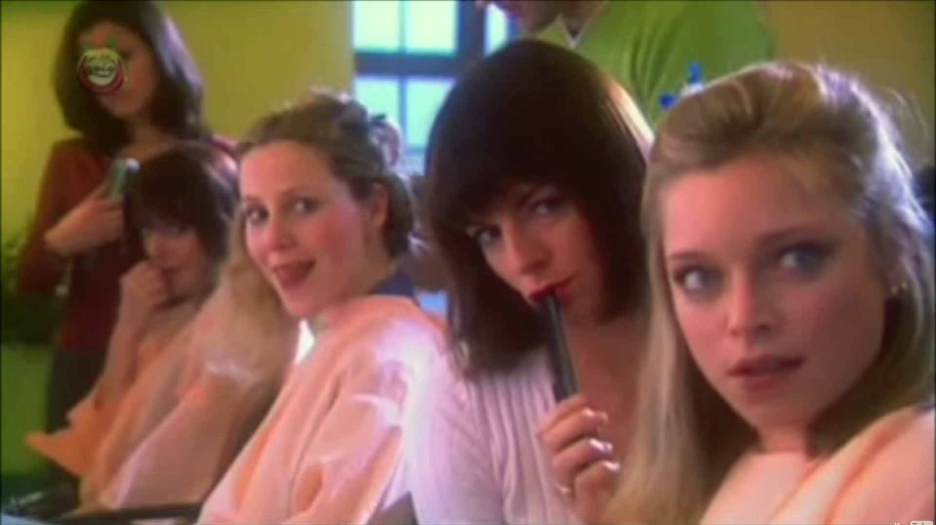Sexy Window Cleaner At The Hair Salon
