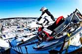 Snowmobile Ski Jump