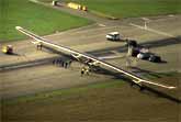 Solar Plane - First Flight