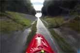 Speed Kayaking Down A Drainage Ditch