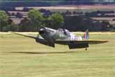Spitfire Lands Without Wheels