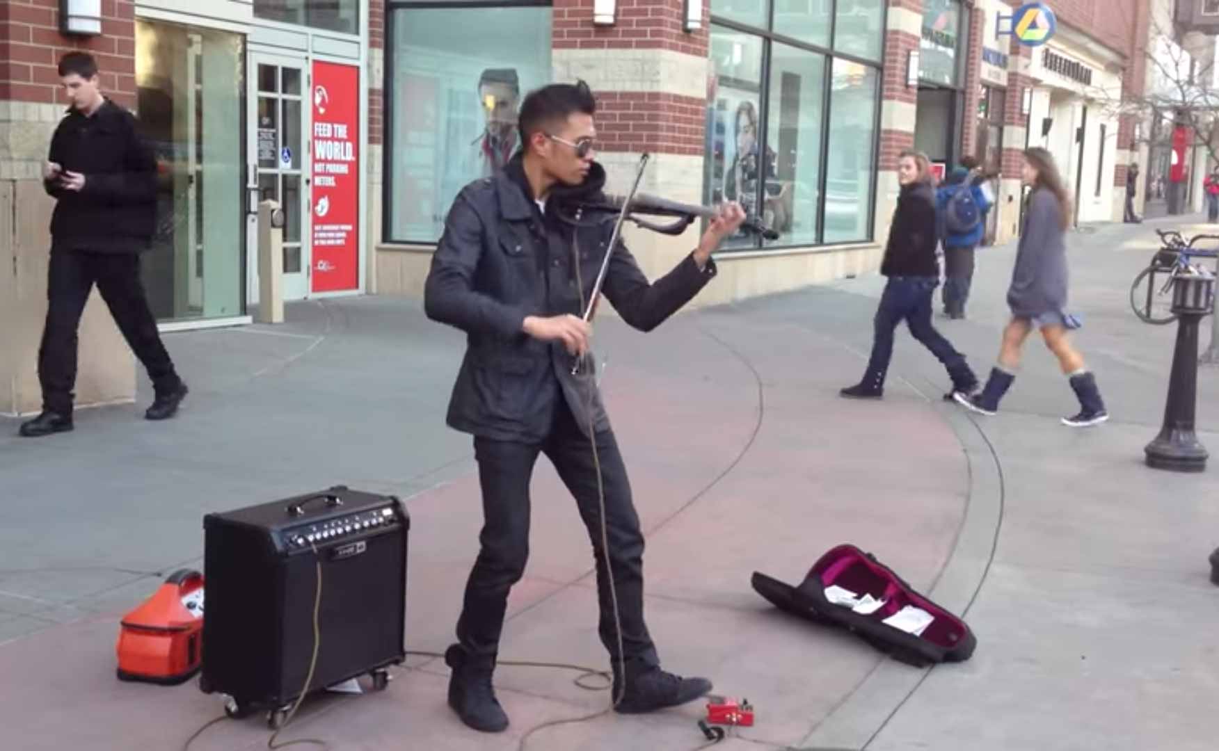 Street Violinist Bryson Andres