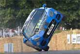 Terry Grant's Jaguar F-Type Hillclimb On Two Wheels