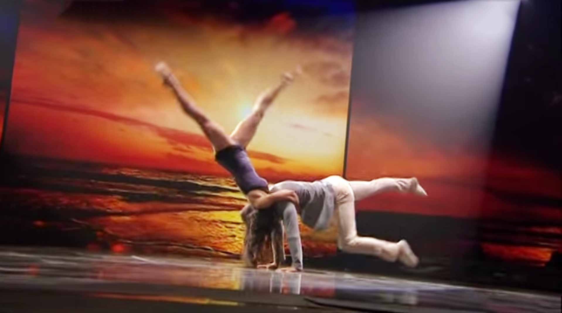 Ukraine's Got Talent - Duo Flame - Celine Dion - 'I Surrender'